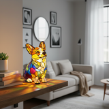Corgi Enchanté Et Joyeux Magique