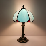 AZURIA | LAMPE EN VERRE BLEU LUXUEUX