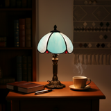 AZURIA | LAMPE EN VERRE BLEU LUXUEUX