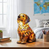 Golden Retriever Enchanté Lumineux