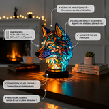 Lampe Bo Enchantante en Forme de Loup