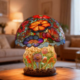 Louis - Lampe de table florale colorée